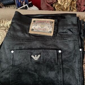 Armani Jeans Black Men's Denim